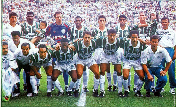 Foto do time campeão brasileiro de 1994
