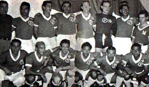 Foto do time campeão de 1951